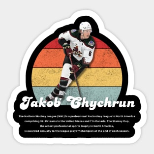 Jakob Chychrun Vintage Vol 01 Sticker